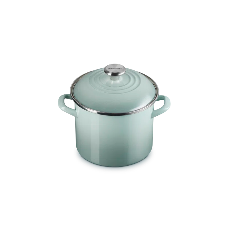 Le Creuset ® 6-Qt. Sea Salt Stockpot with Stainless Steel Knob