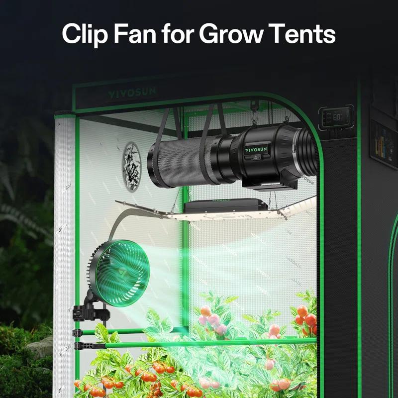 VIVOSUN VIVOSUN 10'' Oscillating Clip Fan Fan