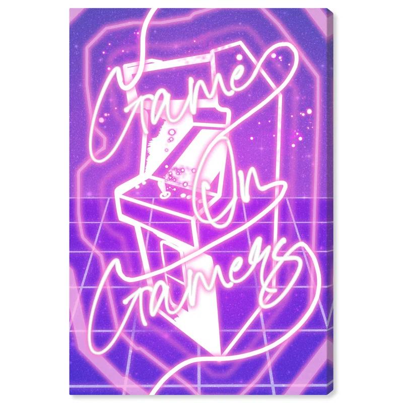 Art Remedy Game on Canvas Gamer Art Prints by Art Remedy