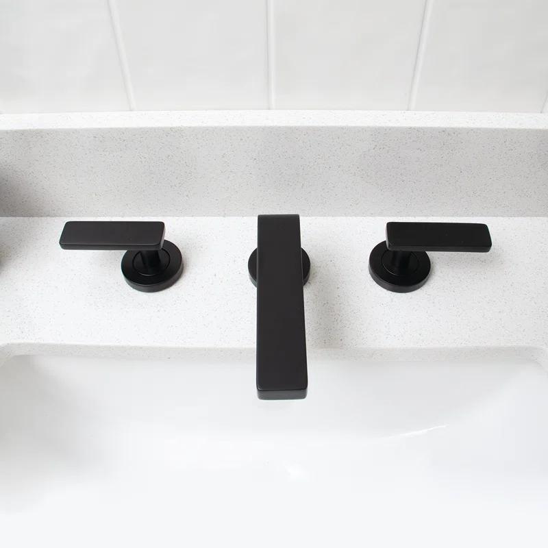 Speakman SB-2721-MB Vector Widespread Bathroom Faucet with Drain Assembly