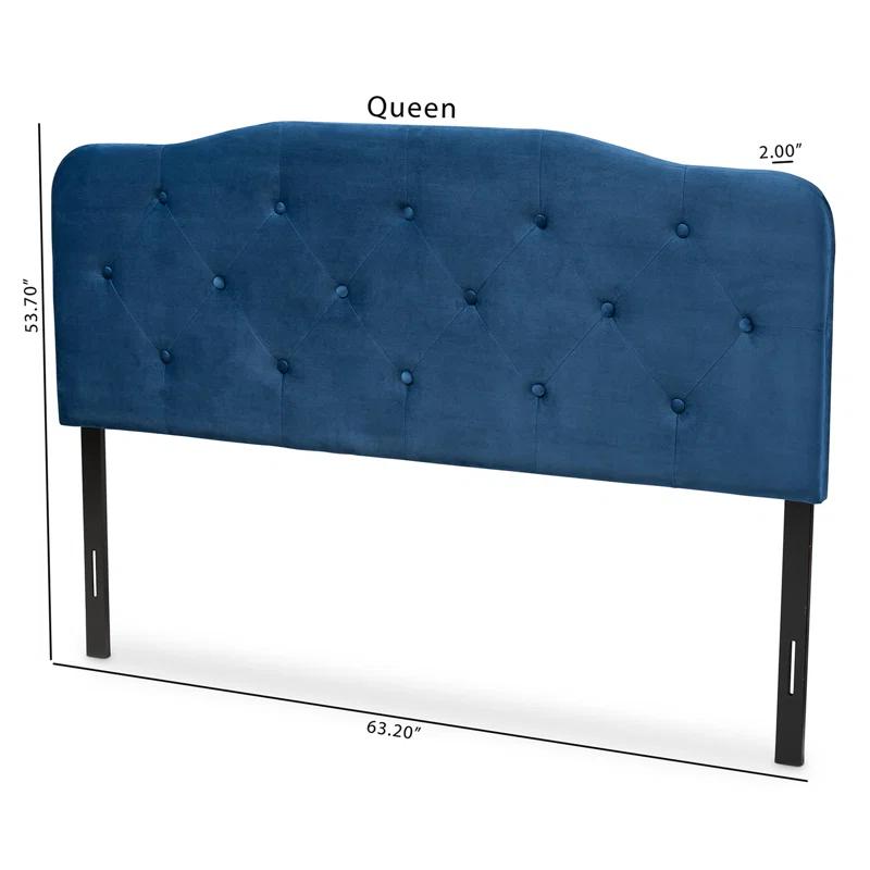 Corrigan Studio® Turek Velvet Upholstered Panel Headboard