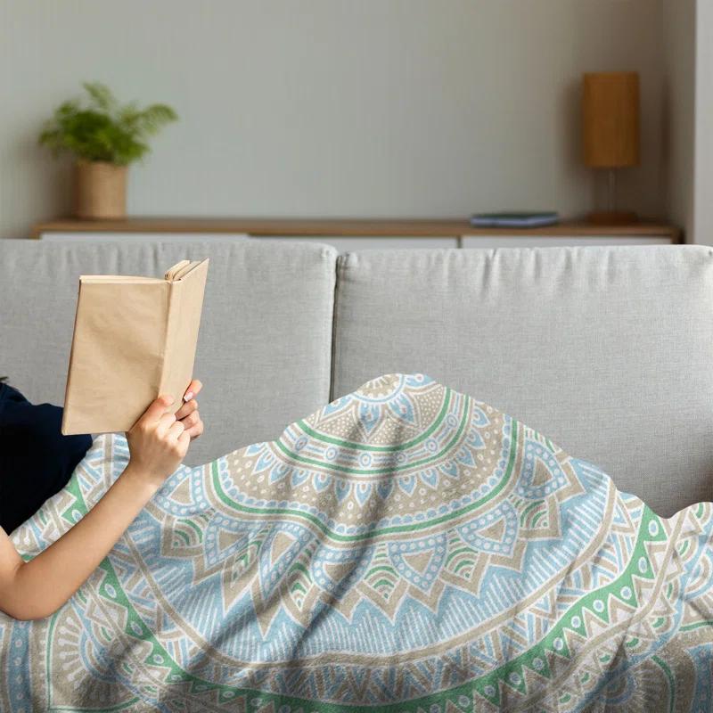 Ambesonne Hand Woven Throw Blanket
