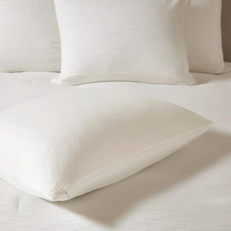 N Natori N Natori Hanae Cotton Blend Yarn Dyed Comforter Set
