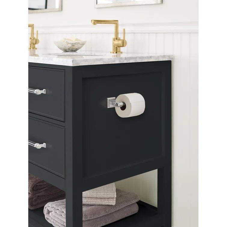 Amerock Glacio Wall Mount Toilet Paper Holder BH36061C26