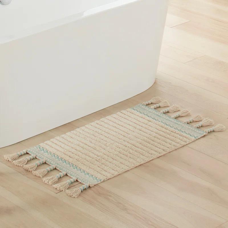 Lucky Brand Lucky Brand Demian Fringe Cotton Bath Rugs