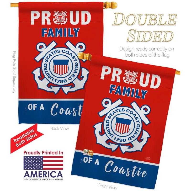 Breeze Decor Double Sided Polyester House Flag