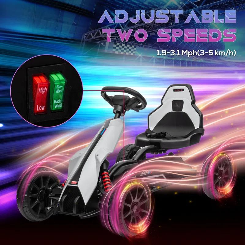 Aosom Aosom 12 Volt 1 Seater All-Terrain Vehicles Battery Powered Ride On