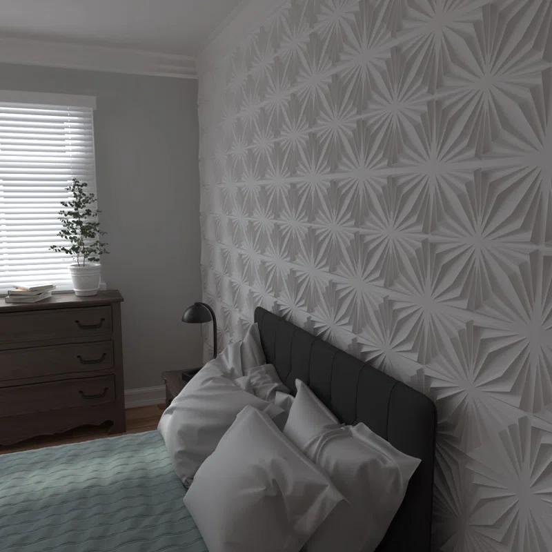 Ekena Millwork Asher EnduraWall Decorative 3D Wall Panel (Set of 12)