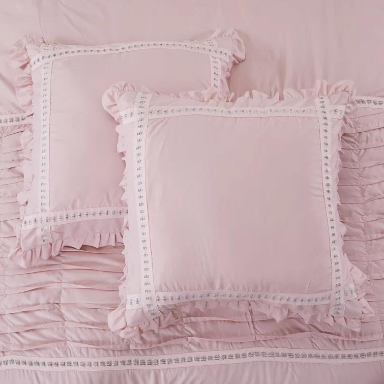 Amrapur Overseas Inc. Modern Threads Antonella 8-Piece Pleated Comforter Set