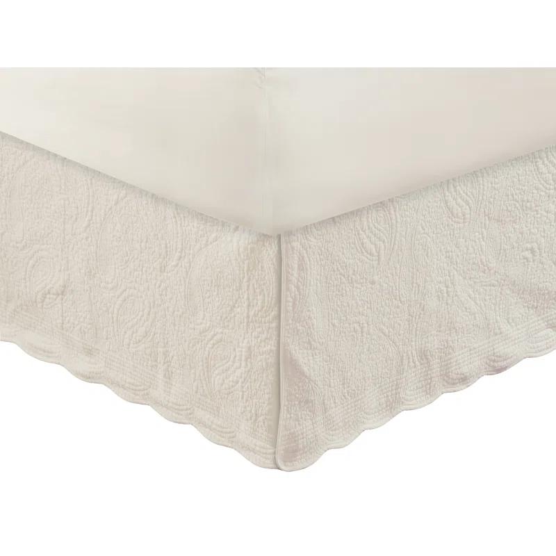 DUMODY Tailored Bed Skirt