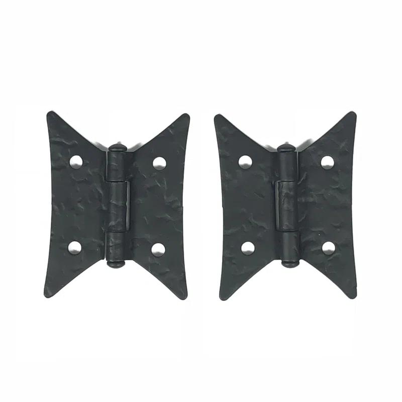 Acorn Rough Butterfly Hinge, Pair