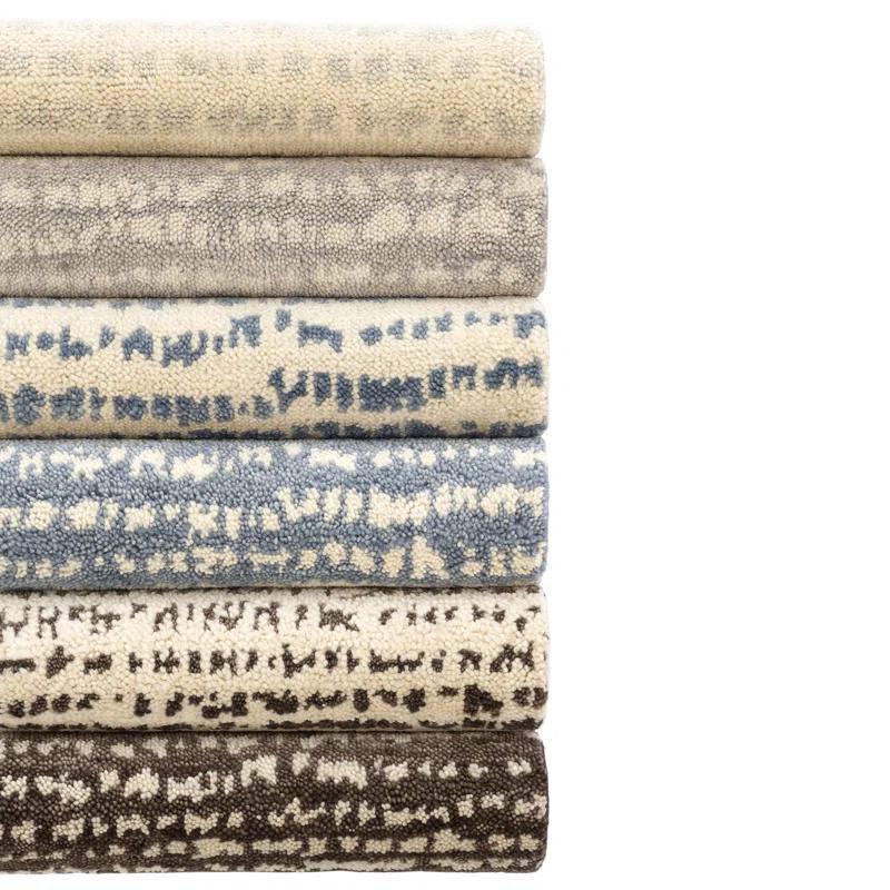 Dash and Albert Rugs Shepherd Grey Hand Knotted Wool Rug