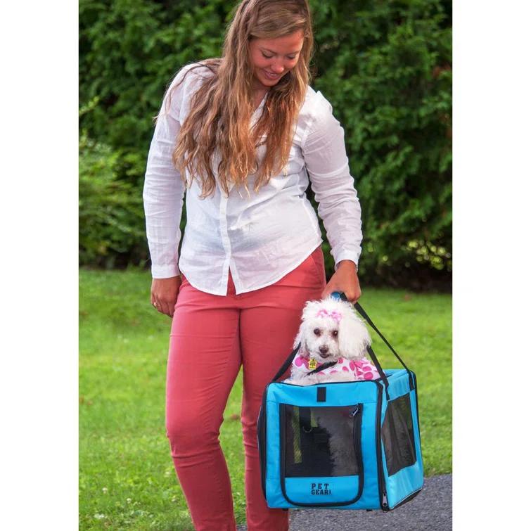 Pet Gear Plastic Pet Carrier with 2 Doors