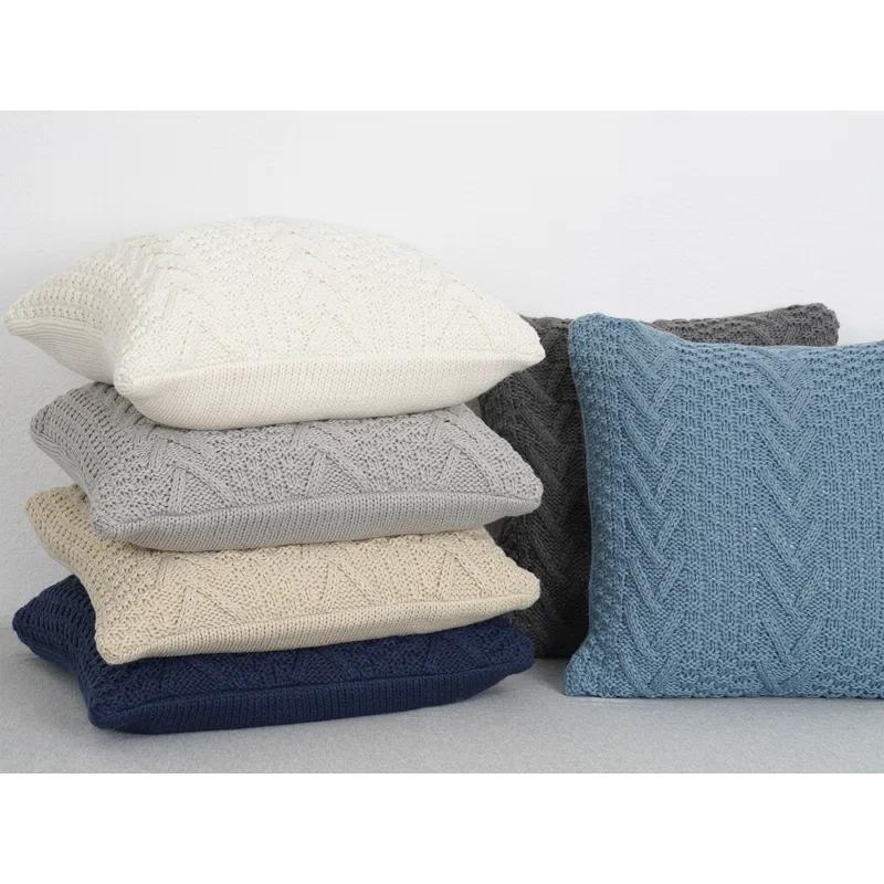EverGrace Ratree Chunky Reversible Throw Pillow