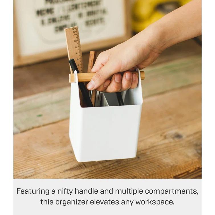 Tosca Yamazaki Home Pen Stand Organizer, Stationary Holder For Office & School Supplies