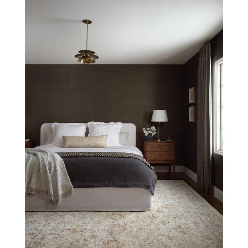 Amber Lewis x Loloi Amber Lewis x Loloi Honora Beige / Spice Area Rug