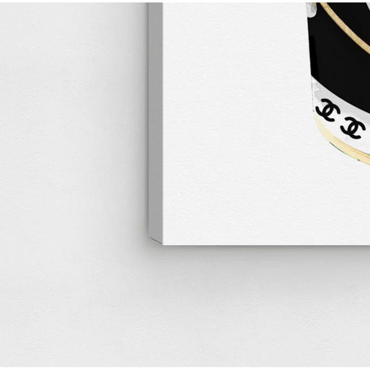 Oliver Gal Prints " Fashion Paint Noir Can "