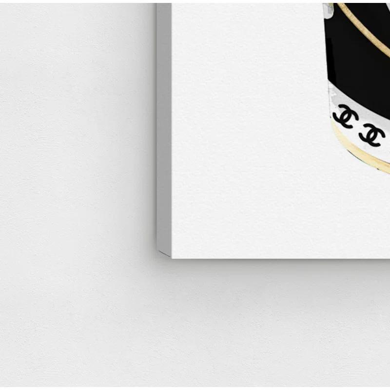 Oliver Gal Prints " Fashion Paint Noir Can "