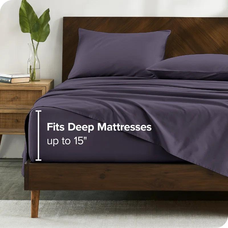 Bare Home 400 Thread Count Sateen Sheet Set