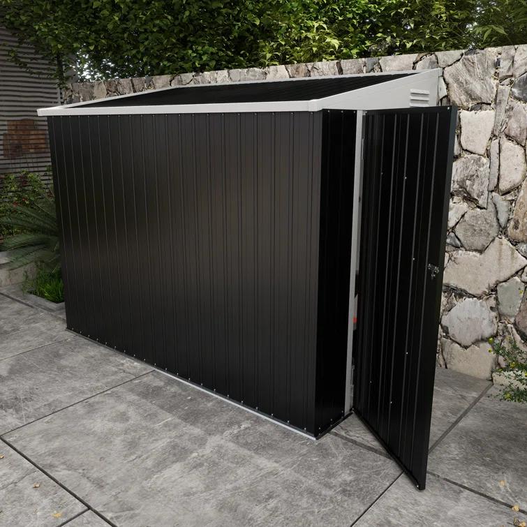 Outsunny Metal Lean-to Storage Shed