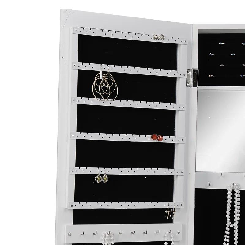 Mind Reader 3.5'' Wide Wall Jewelry Armoire
