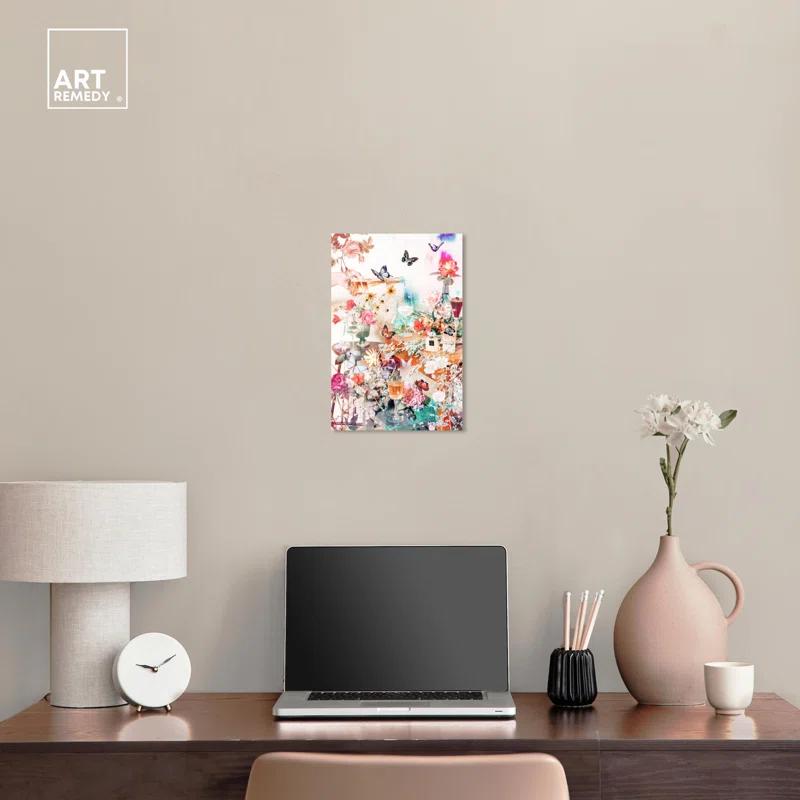 Art Remedy Bohemian Rhapsody Canvas Butterfly Art Prints by Art Remedy