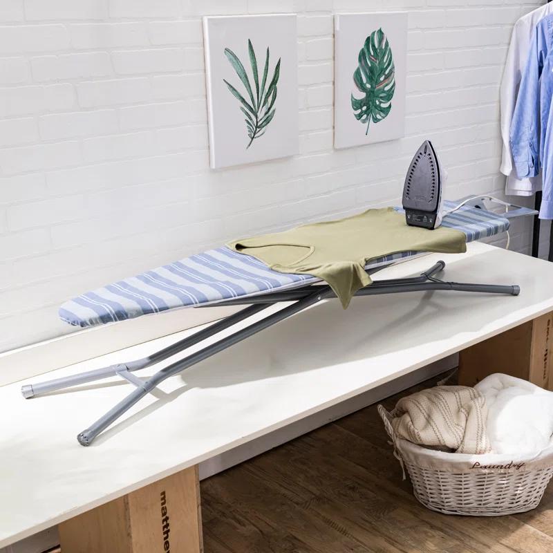 Seymour Home Products Seymour Home Products Adjustable Height 4 Leg Ironing Board with Mesh Top and Iron Rest