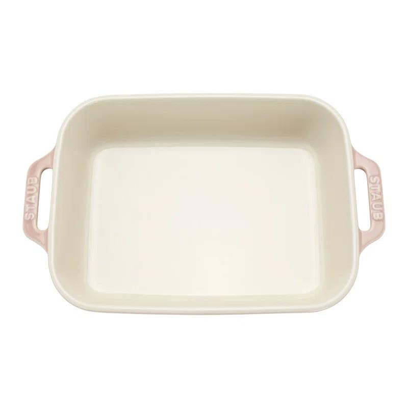 Staub Staub Ceramic 4-Pc Baking Pans Set, Casserole Dish With Lid, Brownie Pan,