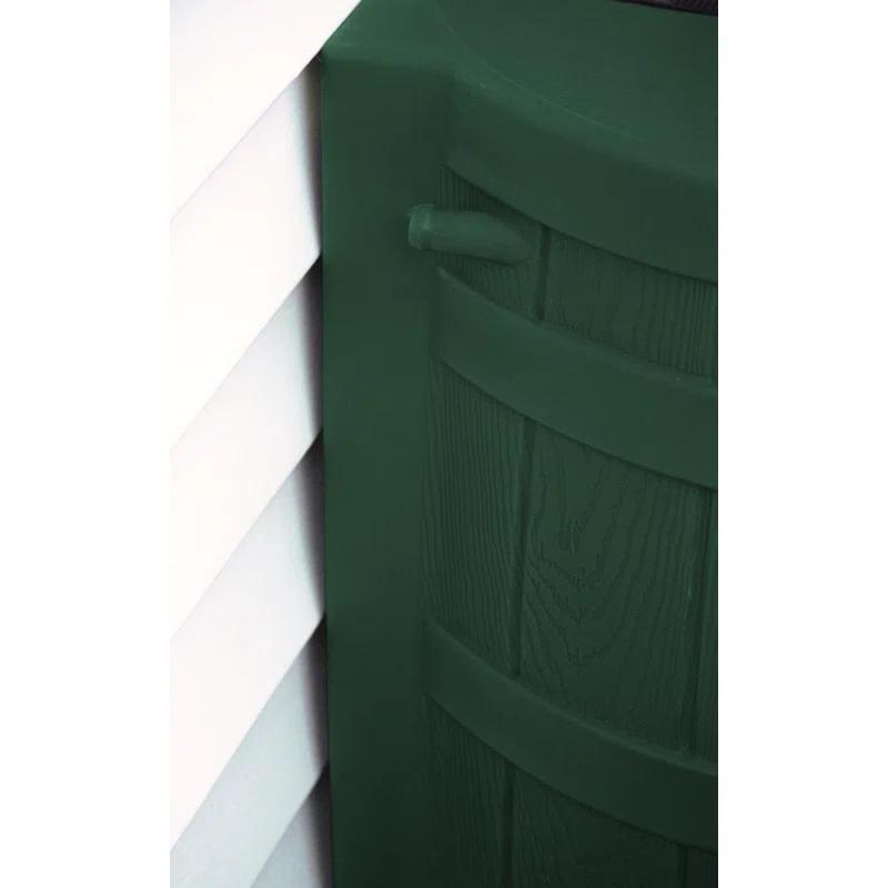 Good Ideas Good Ideas Rain Wizard Whiskey Style Rain Barrel with Overflow and Spigot