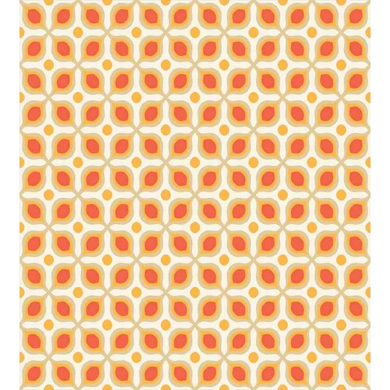Ambesonne Cottage Americana Geometric Shapes Duvet Cover Set