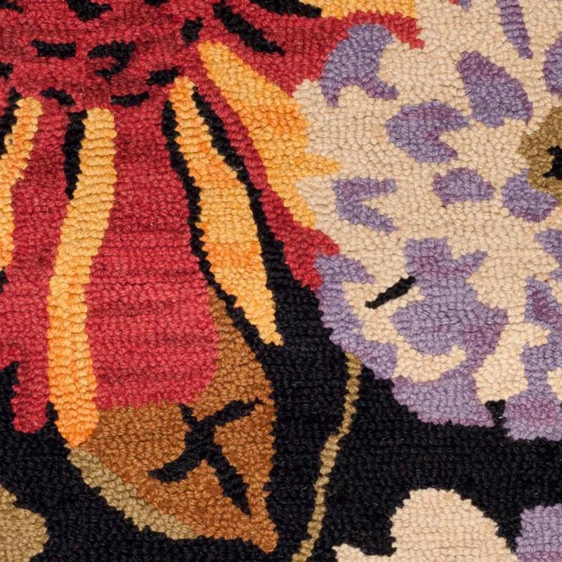 World Menagerie Arber Jardin Hand Tufted Wool Floral Rug
