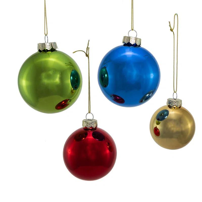 Kurt Adler Glass Ball Ornament