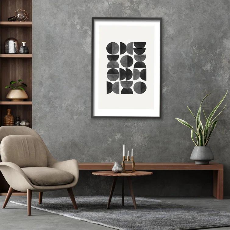 Ready2hangart " Mid Century, Geometric By The Miuus Studio " by The Miuus Studio