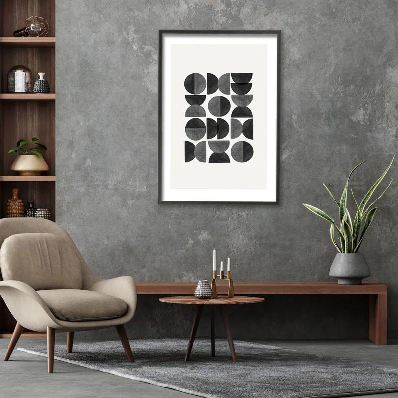 Ready2hangart " Mid Century, Geometric By The Miuus Studio " by The Miuus Studio