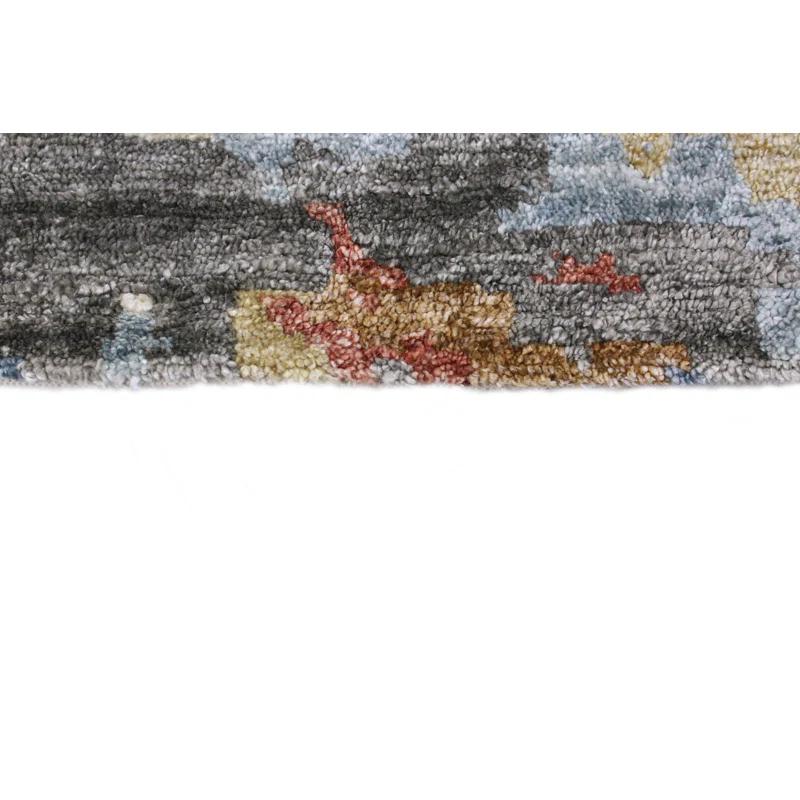 Bashian Rugs Cascade Viscose Abstract Indoor Rug