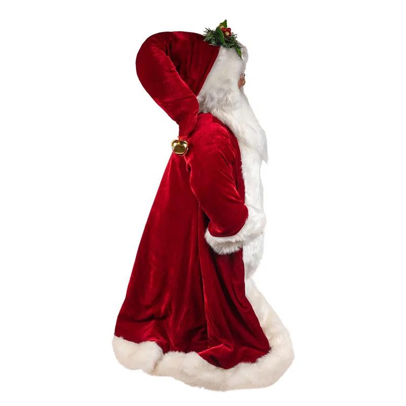 Kurt Adler Kurt Adler 40-Inch Jacqueline Kent Traditional Santa With Bag