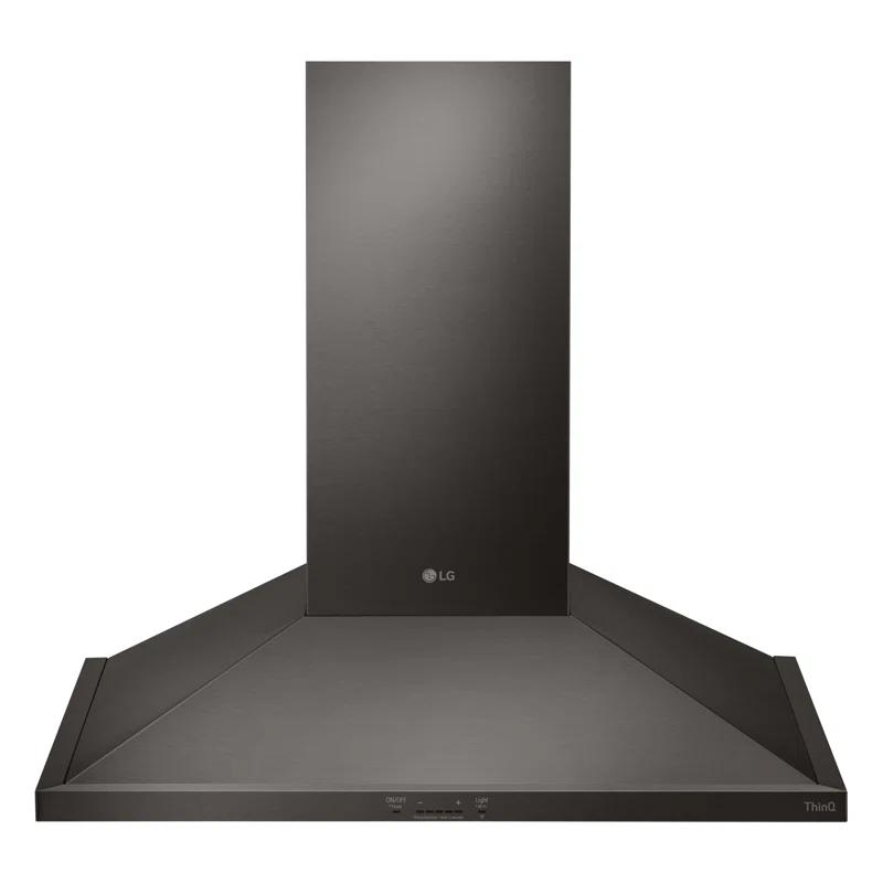 35.4" 600 CFM Ducted Wall Mount Range Hood with Nightlight