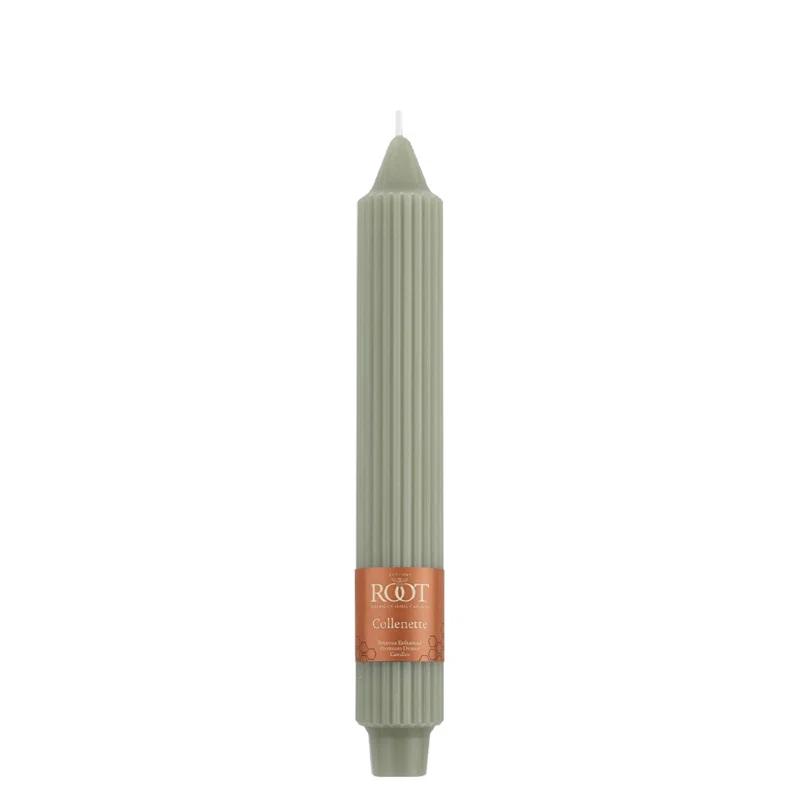 Grecian Collenette Unscented Taper Candle