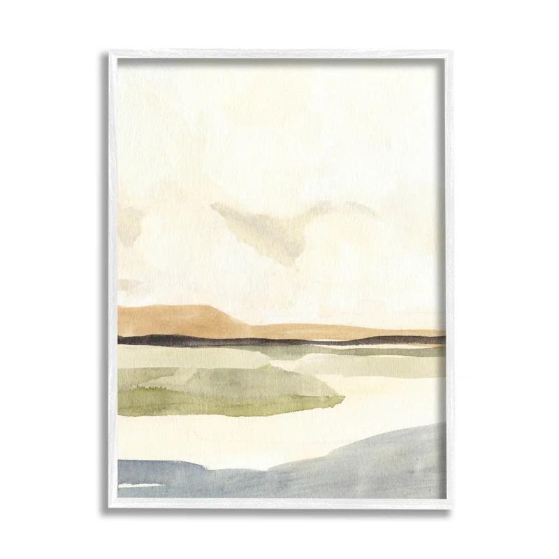 Stupell Industries Scenic River Landscape Sky Giclee Art By Annie Warren | Wayfair