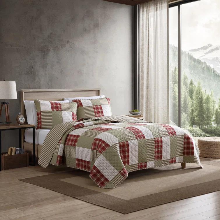 Eddie Bauer Eddie Bauer Camano Island Reversible Cotton Quilt Set