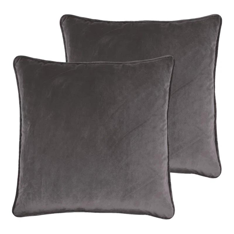 Sherry Kline Velvet Pillow Velvet Reversible Throw Pillow (Set of 2)