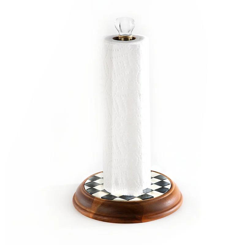 MacKenzie-Childs Wood Paper Towel Holder