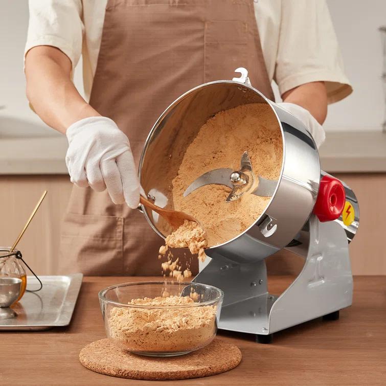 VEVOR 2500g Commercial Spice Grinder Electric Grain Mill Grinder High Speed | Wayfair
