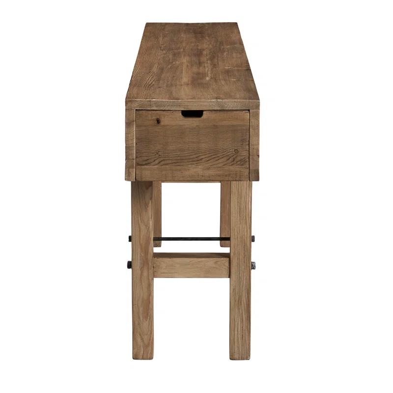 Furniture Classics Hidden 84'' Solid Wood Console Table