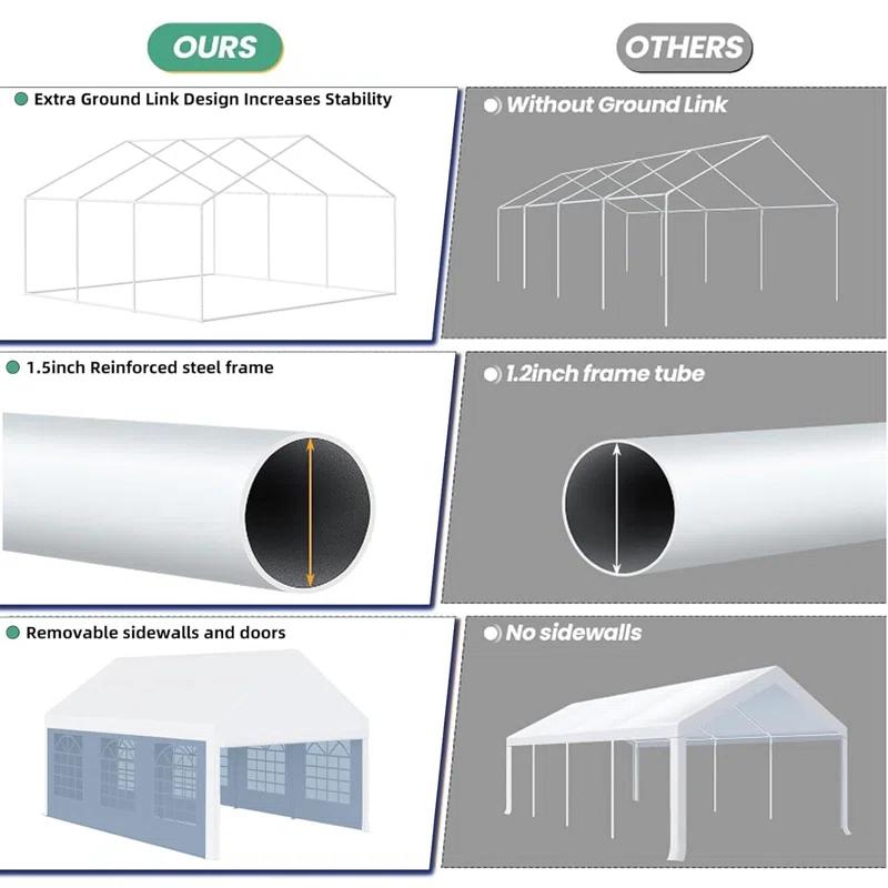Galvanized Steel Party Tent
