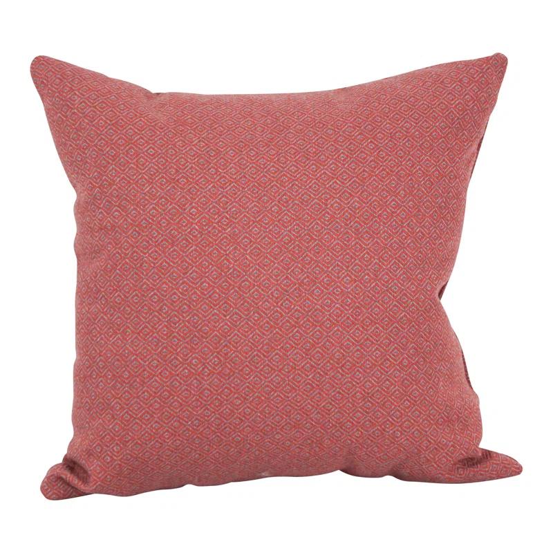 Blazing Needles Reversible Throw Pillow