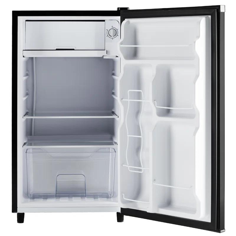 Smugdesk.com 3.2 Cu.Ft Single Door Compac Fridge with Freezer | Wayfair