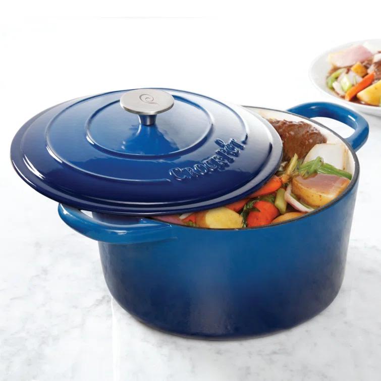 Crock-pot Crock-Pot Artisan Non-Stick Cast Iron Round Dutch Oven