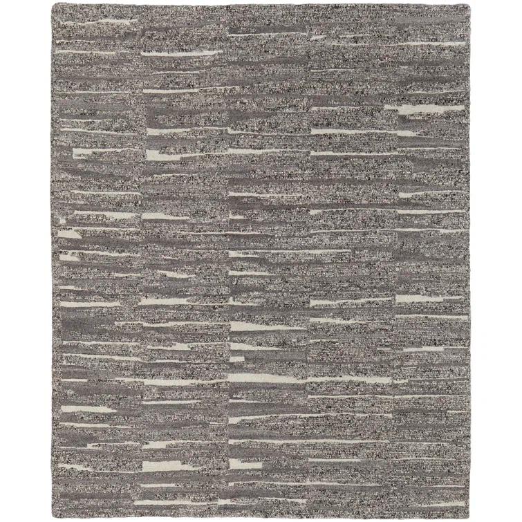 Navaro Modern Abstract Gray/Taupe/Ivory Area Rug