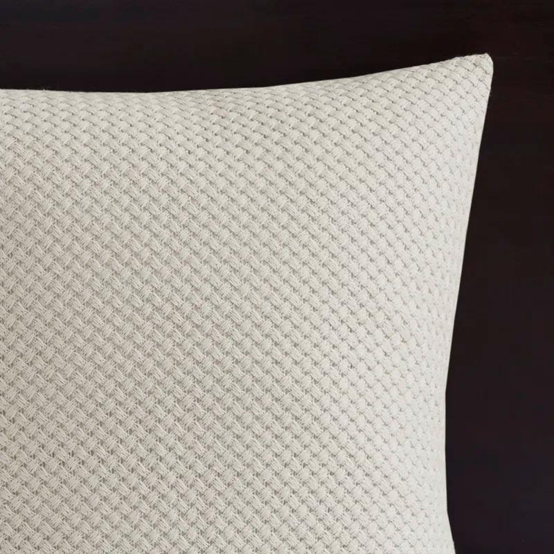 Madison Park Signature Madison Park Signature Essence Oversized Cotton Clipped Jacquard Comforter Set